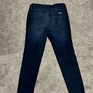 Kancan Women's Jeans Size 9/28 29" inseam Button fly with zipper Skinny